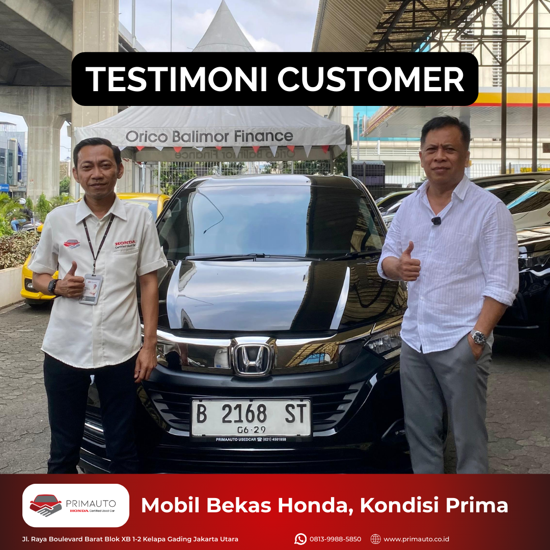 Penyerahan unit setelah melakukan transaksi, unitnya mantap, bersertifikasi juga, terima kasih primauto